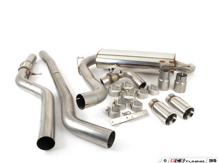 ES#2966517 - SSXBM1002 - Performance Race Cat Back - Polished Tips - Motorsport pedigree. Superior quality. Excellent sound. Milltek Race cat-back exhaust for enhanced performance. - Milltek Sport - BMW