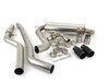 ES#2966516 - SSXBM1003 - Performance Race Cat Back - Black Tips - Motorsport pedigree. Superior quality. Excellent sound. Milltek Sport cat-back exhaust for enhanced performance. - Milltek Sport - BMW