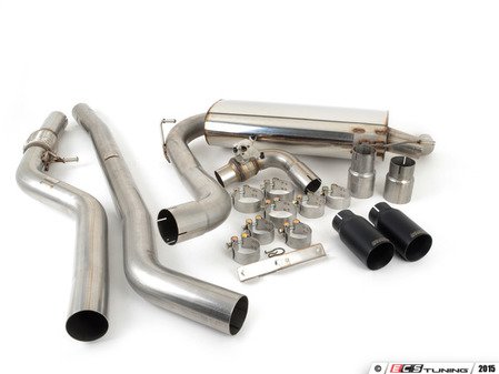 ES#2966516 - SSXBM1003 - Performance Race Cat Back - Black Tips - Motorsport pedigree. Superior quality. Excellent sound. Milltek Sport cat-back exhaust for enhanced performance. - Milltek Sport - BMW