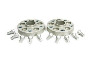 ES#2188382 - 602555711 - TRAK+ Wheel Adapter Pair - 30mm - Bolts to your 57.1mm hub with supplied bolts which allows you to reuse your factory lug bolts! - H&R - Audi Volkswagen
