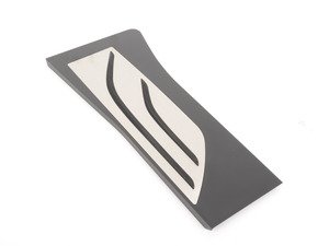 ES#2714708 - 51472351267 - M Performance Stainless Steel Footrest - Upgrade the look of your interior with this M performance dead pedal - Genuine BMW M Performance - BMW