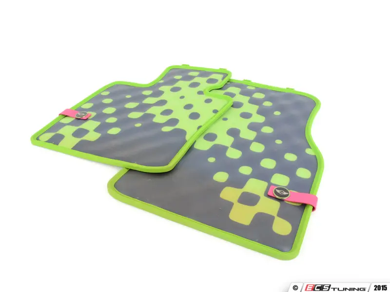 Genuine MINI - 51472354158 - Front Rubber Factory Floor Mats