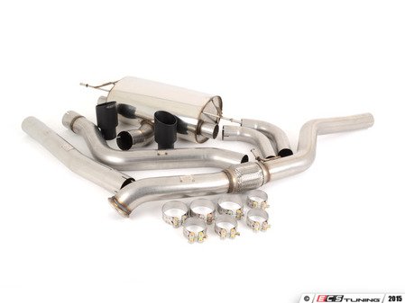 ES#2863073 - SSXBM988 - Performance Street Cat Back - Black Tips - Motorsport pedigree. Superior quality. Excellent sound. Milltek Street cat-back exhaust for enhanced performance. - Milltek Sport - BMW