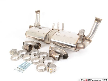 ES#2827898 - SSXPO031 - Rear Mufflers - Pair - Includes left and right race-style mufflers - Milltek Sport - Porsche