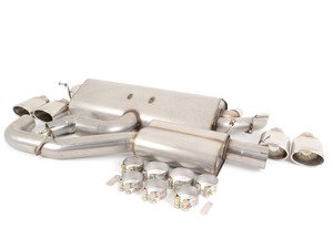 ES#2918098 - SSXVW308 - 3" Cat-Back Exhaust System - Resonated - Get that Exhaust tone you've been looking for! Features 3" construction with quad Polished oval tips. - Milltek Sport - 