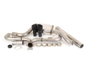 ES#2828275 - SSXVW272 - 3" Cat-Back Exhaust System - Non-Resonated  - Get that Exhaust tone you've been looking for! Features 3" construction with 4" Matte Black "GT100" style tips. - Milltek Sport - Volkswagen