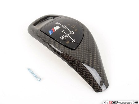 ES#2727553 - 61312350446 - Automatic Shift Knob Trim - Carbon Fiber - (NO LONGER AVAILABLE) - M Performance carbon fiber trim for your shift knob - Genuine BMW M Performance - 