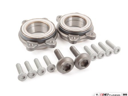 ES#2919282 - 4H0498625Akt3 - Wheel Bearing Kit - Pair - Includes both bearings with axle & securing bolts - Bremmen Parts - Audi