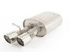 ES#3107059 - 140403 - Performance Cat-Back Exhaust System - 2.5" stainless steel with quad 3.5" polished stainless tips - Borla - Audi