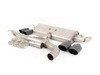 ES#2918095 - SSXVW306 - 3" Cat-Back Exhaust System - Non-Resonated - Get that Exhaust tone you've been looking for! Features 3" construction with quad Black Velvet oval tips. - Milltek Sport - 