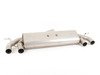 ES#2918095 - SSXVW306 - 3" Cat-Back Exhaust System - Non-Resonated - Get that Exhaust tone you've been looking for! Features 3" construction with quad Black Velvet oval tips. - Milltek Sport - 