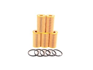 ES#261504 - 06D115562 - Oil Filter - Pack Of 5 - Stock up for future maintenance - Genuine Volkswagen Audi - Audi Volkswagen