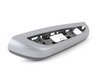 ES#112782 - 51437896100 - Aluminium Armrest - Rear Right - SchwCube Silb - Genuine BMW - BMW