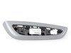 ES#112782 - 51437896100 - Aluminium Armrest - Rear Right - SchwCube Silb - Genuine BMW - BMW