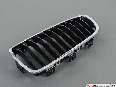 ES#4658481 - 51135A3D021 - Front Grille - Left - Replaces your broken or damaged front bumper kidney grille for the left side. - Genuine BMW - BMW