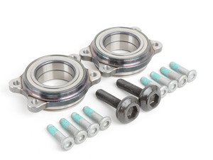 ES#2628422 - 4H0498625AKT1 - Wheel Bearing Kit - Pair - Includes both bearings with axle & securing bolts - Genuine Volkswagen Audi - Audi