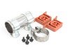 ES#2952356 - 1J0253209NKT - Center Muffler Installation Kit - Everything needed to install your center muffler - Assembled By ECS - Volkswagen