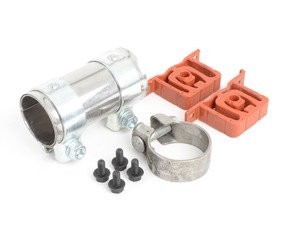 ES#2952356 - 1J0253209NKT - Center Muffler Installation Kit - Everything needed to install your center muffler - Assembled By ECS - Volkswagen