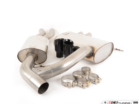 ES#2827642 - SSXBM948 - Performance Cat back exhaust - black tips - Motorsport pedigree. Superior quality. Excellent sound. Milltek Sport cat-back exhaust for enhanced performance. - Milltek Sport - BMW