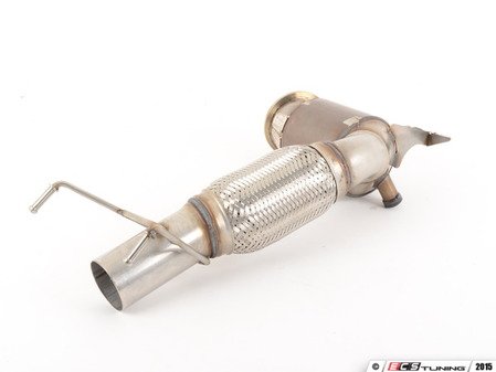 ES#2864900 - SSXM409 - Downpipe With High Flow Catalytic Converter - Featuring a Milltek Sport Hi-Flow Sport Cat with 2.75" Large Bore Pipe, ES2972718 will also be needed to fit US stock midpipe - Milltek Sport - MINI