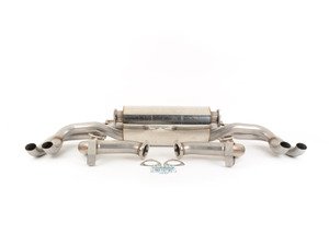 ES#2827324 - SSXAU181 - Cat-Back Exhaust System - non-Resonated - 2.76" stainless steel and retains stock exhaust tips - Milltek Sport - Audi