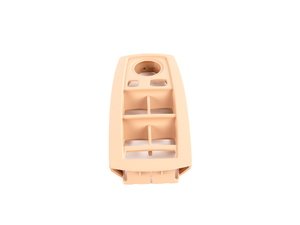 ES#98397 - 51413415804 - Window Switch Cover - Beige - Front Left - Plastic window switch trim cover that surround window switches. - Genuine BMW - BMW