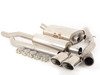 ES#2827806 - SSXM017 - Cat-Back Exhaust System - Resonated Twin Oval Jet - 2.50" stainless steel with Twin Oval Jet polished tips - Milltek Sport - MINI