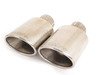 ES#2827806 - SSXM017 - Cat-Back Exhaust System - Resonated Twin Oval Jet - 2.50" stainless steel with Twin Oval Jet polished tips - Milltek Sport - MINI