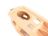 ES#98397 - 51413415804 - Window Switch Cover - Beige - Front Left - Plastic window switch trim cover that surround window switches. - Genuine BMW - BMW