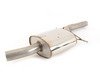 ES#2827552 - SSXAU435 - Cat-Back Exhaust System - Resonated - 2.76" stainless steel with dual GT100 black Cerakote tips - Milltek Sport - Audi