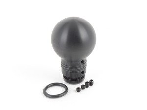 ES#2840081 - I141BLACK - Rennline Aluminum Shift Knob - Black - CNC-machined aluminum knob - Rennline - Porsche