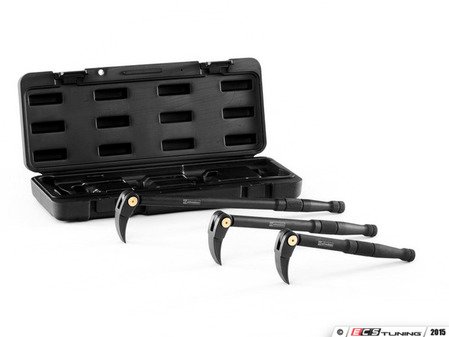 ES#1899378 - PB-3PCS - Indexing Pry Bar Set - 3 Pieces - With fully adjustable locking heads - Schwaben - Audi BMW Volkswagen Mercedes Benz MINI Porsche