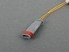 ES#2814789 - 2115400717 - Brake Pad Wear Sensor - Priced Each - Must be replaced when replacing brake pads - Hamburg Tech - Mercedes Benz