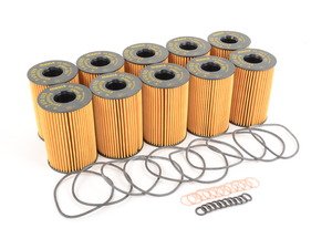 ES#1892703 - 11427583220 - Oil Filter - Pack Of 10 - Stock Up And SAVE! - With O-ring seal - Genuine BMW - BMW