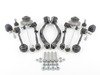 ES#2826507 - 31126768989KT2 - Front Suspension Refresh Kit - Level 2 - Control arm kit with end links, sway bar bushings, strut mounts and tie rods for a total front suspension rebuild - Assembled By ECS - BMW