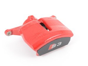 ES#3139768 - 8V0615123F - Front Brake Caliper - tornado red - Left - Keep your braking system operating properly - Genuine Volkswagen Audi - Audi