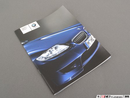 ES#12844 - 01410013330 - Supplemental Operating Instructions - E85 M E86 MEn Us Mj - Genuine BMW - BMW