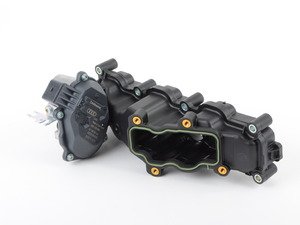 ES#2737536 - 059129712CB - Intake Manifold - Right - Includes gaskets and flapper motor - Genuine Volkswagen Audi - Audi