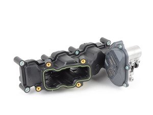 ES#4709557 - 059129711FA - Intake Manifold - Left - Includes gaskets and flapper motor - Genuine Volkswagen Audi - Audi