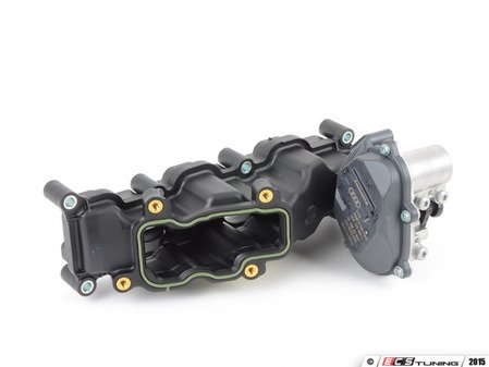 ES#4709557 - 059129711FA - Intake Manifold - Left - Includes gaskets and flapper motor - Genuine Volkswagen Audi - Audi