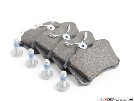 ES#257777 - 8E0698451L - Rear Brake Pad Set - Composite pads that are a great solution for your daily driver - Pagid - Audi Volkswagen