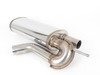 ES#2996917 - 15352KT - Performance Cat-Back Exhaust System  - 2.5" stainless steel with 3.5" polished dual exit single tips - Magnaflow - Audi
