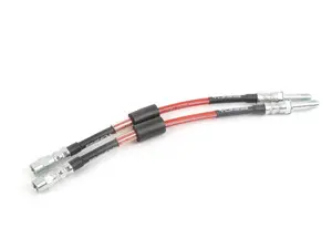 Exact-Fit Stainless Steel Brake Lines - Rear