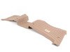ES#2837744 - 450452 - Rear FloorLiner - Tan - Laser measured for perfect fitment and ultimate protection against moisture and debris - WeatherTech - Volkswagen Porsche