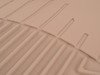 ES#2837805 - 452451 - Front FloorLiner - Tan - Laser measured for perfect fitment and ultimate protection against moisture and debris - WeatherTech - Porsche