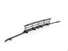 ES#9591 - FKSG005 - Badgeless Grille - Black - (NO LONGER AVAILABLE) - 2-Bar grille design by FK Germany - FK - 