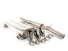 ES#2827543 - SSXAU426 - Cat-Back Exhaust System - Resonated - 3" stainless steel with dual 100mm polished tips - Milltek Sport - Audi