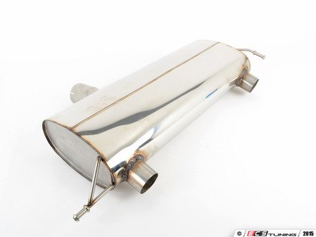 ES#2827544 - SSXAU427 - Cat-Back Exhaust System - Resonated - 3" stainless steel with dual 100mm Titanium tips - Milltek Sport - Audi
