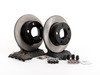 ES#1899339 - 8e0698017 - Rear Brake Service Kit - Includes Zimmerman rotors and ECS DD23 ceramic pads. - Assembled By ECS - Volkswagen