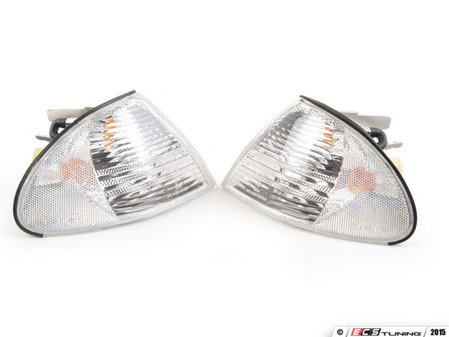 ES#2808214 - 4441506PAEC - Clear Corner Assembly - Pair - Ditch your dull or broken ambers - Depo - BMW